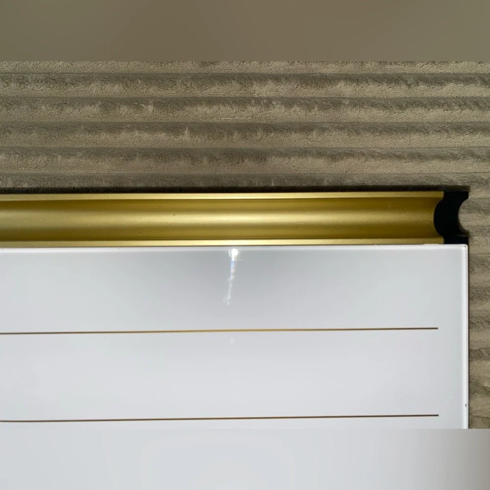 🖊️ Quartet Gold Desk Dry Erase Board ✨ Sleek & Stylish Workspace Must-Have!